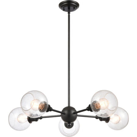 Contemporary 8 Light Chandelier from the Concord Collection