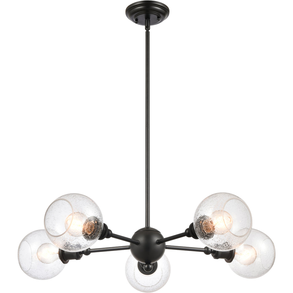 Contemporary 8 Light Chandelier from the Concord Collection