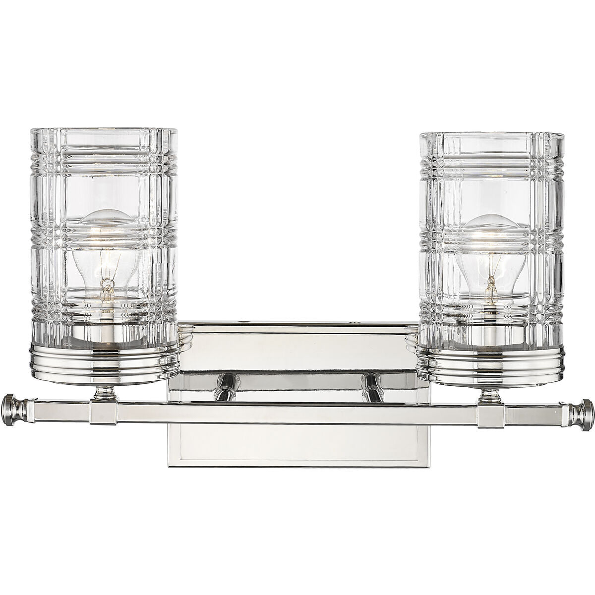 Z-Lite Archer 2 Light Vanity 344-2V-PN Polished Nickel - lifestyle view