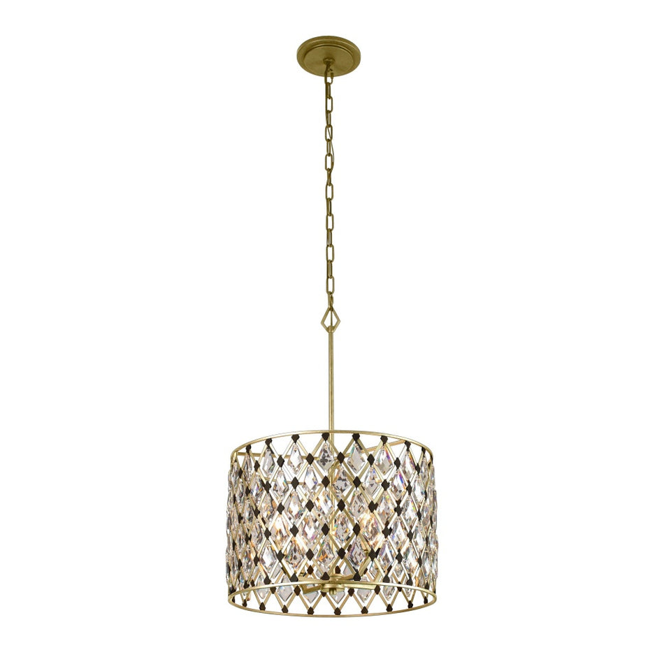 Contemporary 4 Light Crystal Pendant from the Windsor Collection