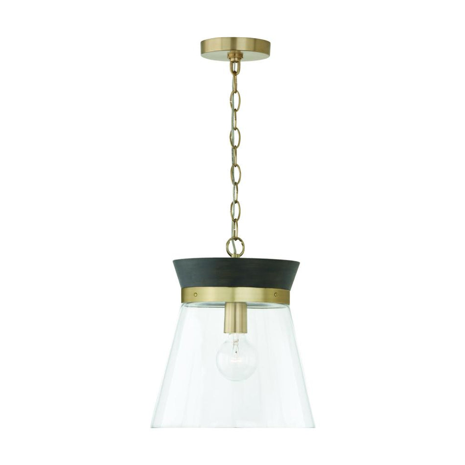 Modern Down Pendant from the Finn Collection