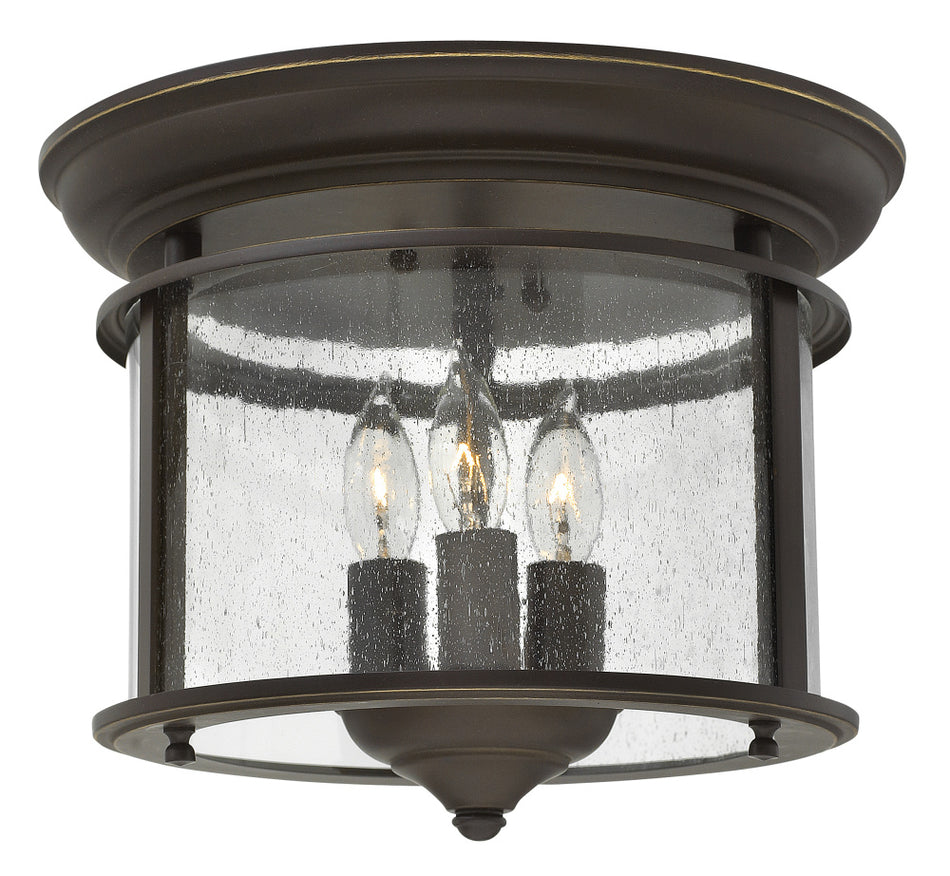 Traditional Cage Flush Mount from the Gentry Collection