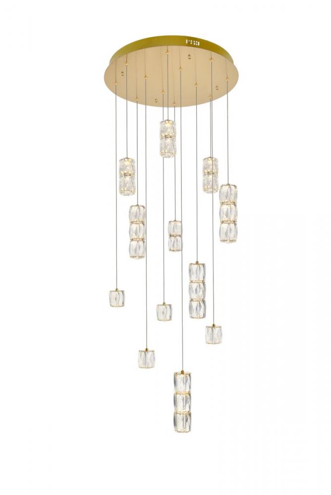 Contemporary Chandelier from the Polaris Collection