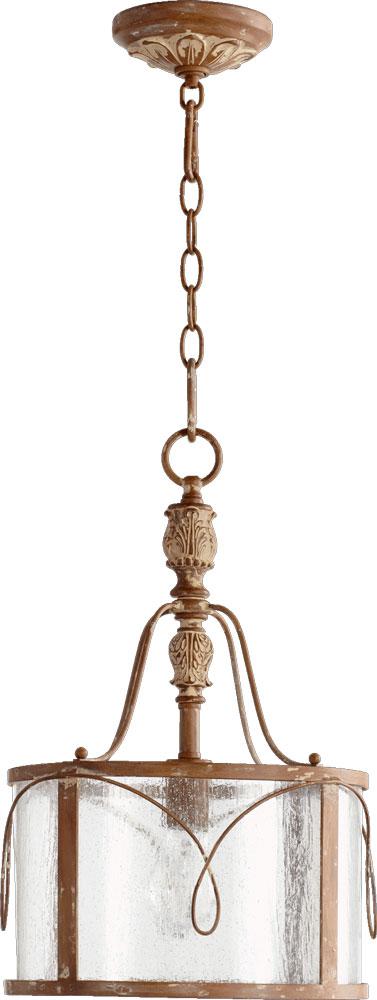 Traditional Drum Shade Pendant from the Salento Collection