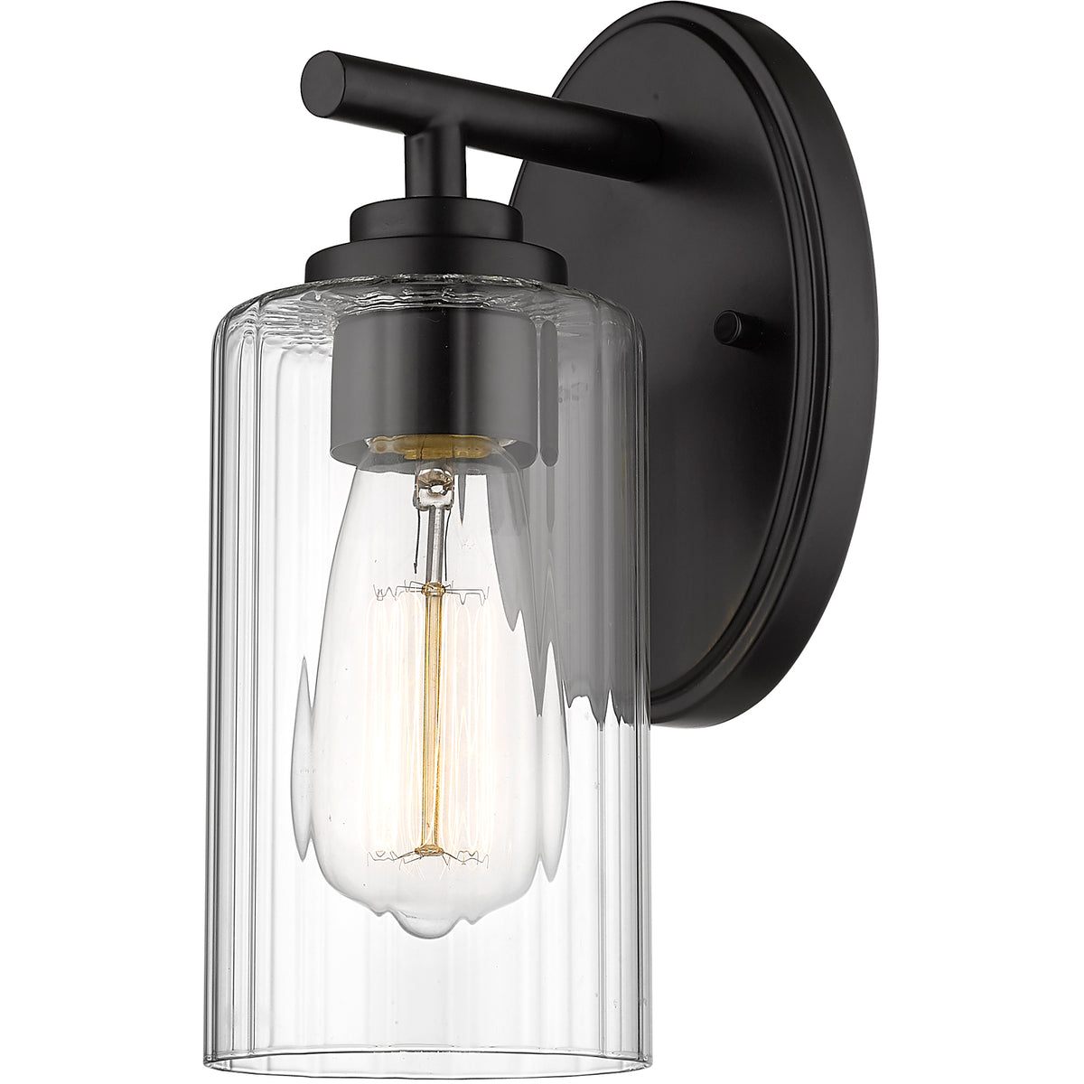 Transitional Vanity Light from the Ice Collection