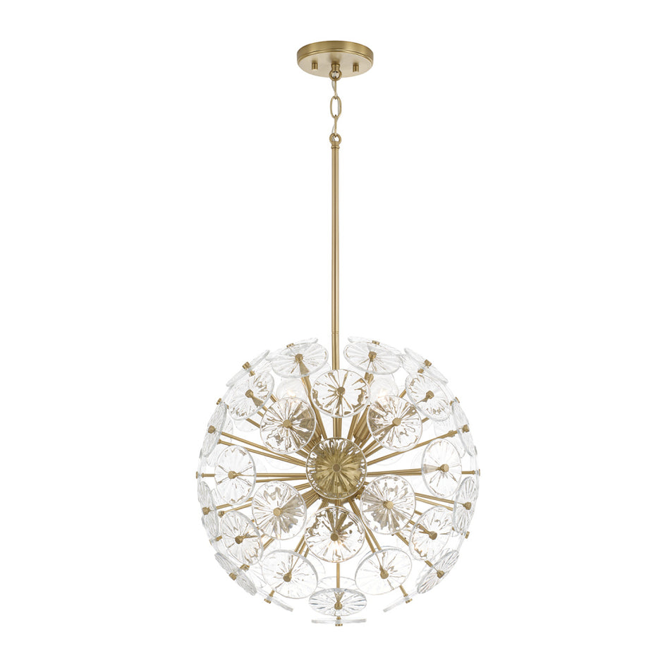 Transitional Sputnik Pendant from the Emelie Collection