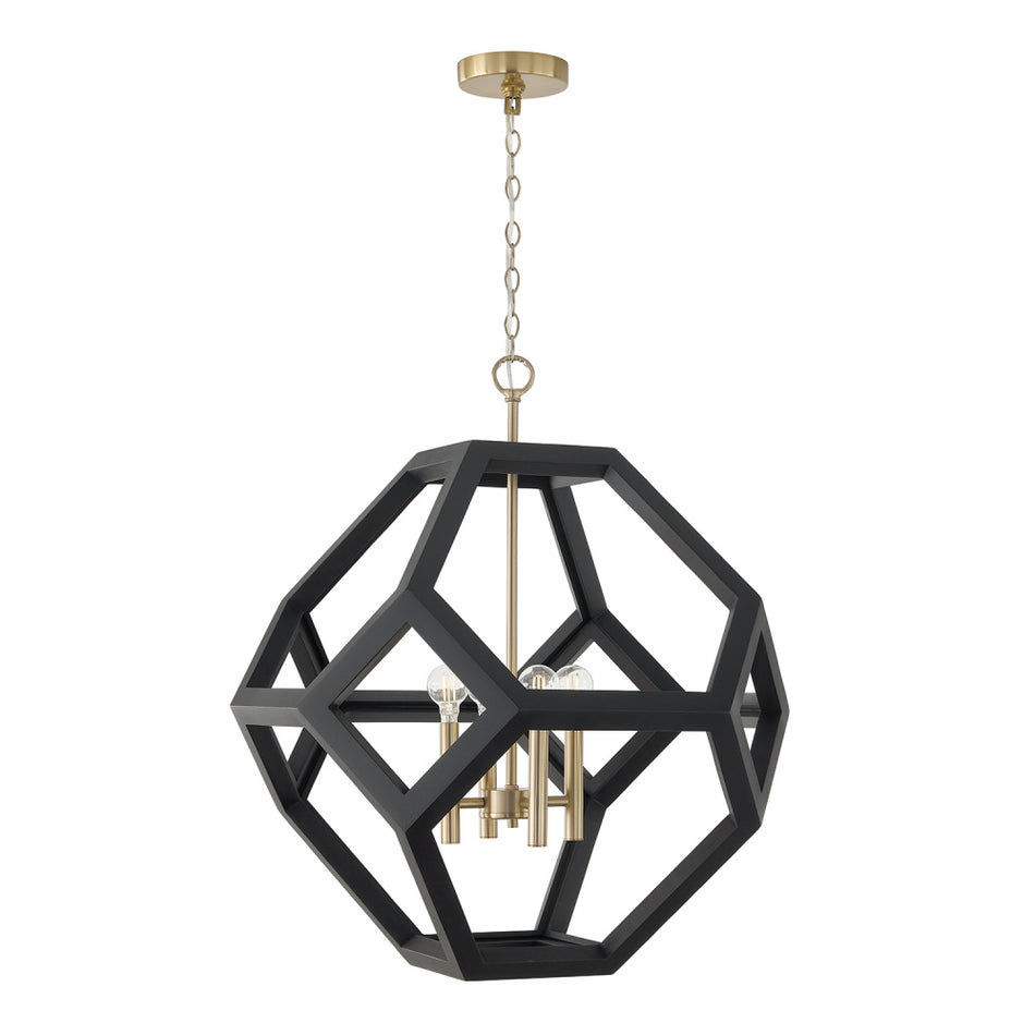 Modern Up Pendant from the Geo Collection