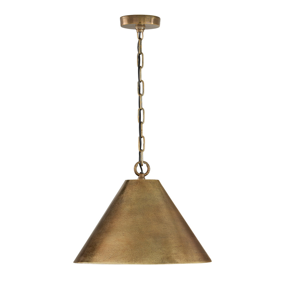 Transitional Down Pendant from the Casa Collection