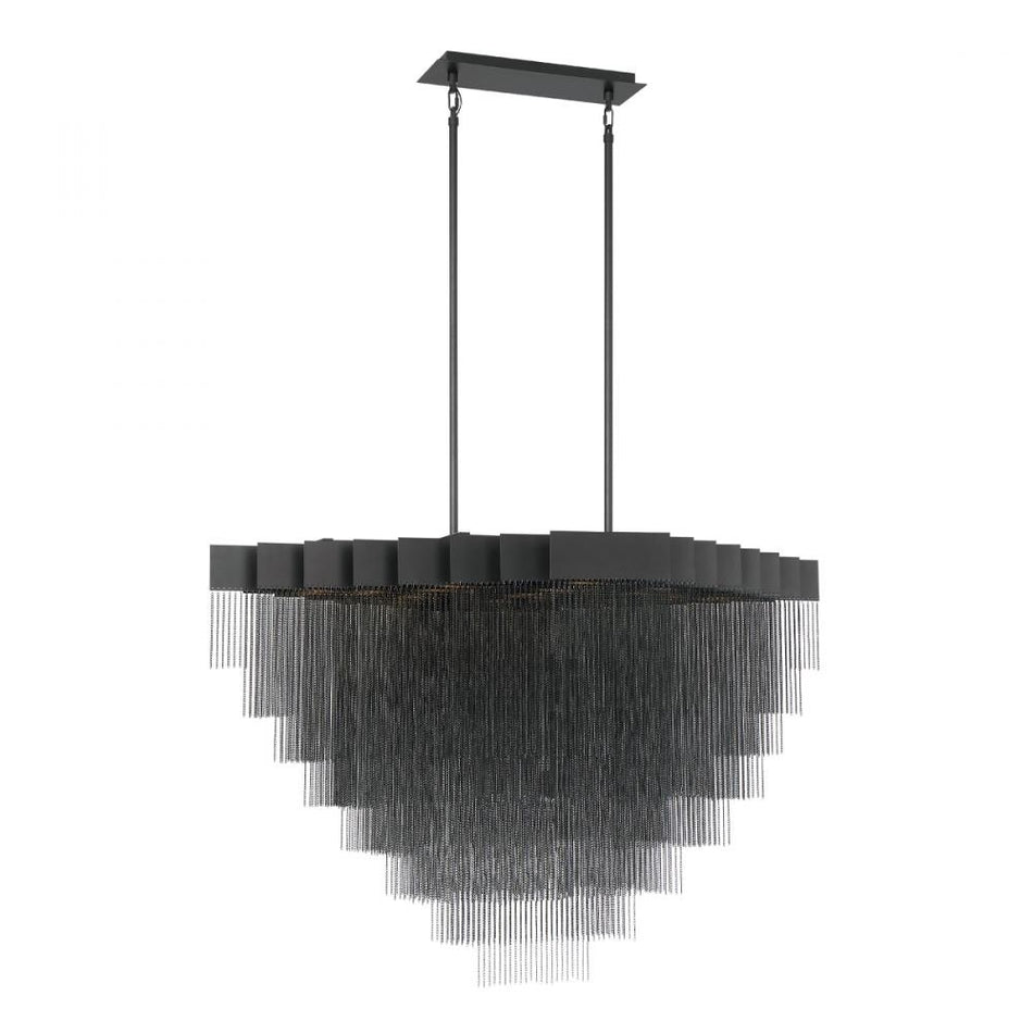 Contemporary 22 Light Chandelier from the BLOOMFIELD Collection