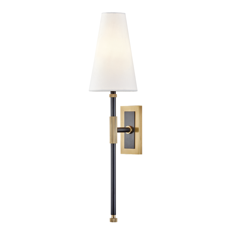 Transitional Wall Sconce from the Bowery Collection