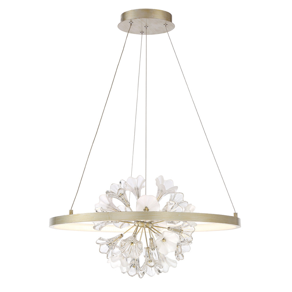 Transitional 1 Light Chandelier from the CLAYTON Collection