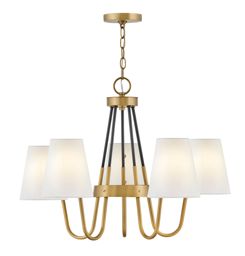 Traditional 5 Light Chandelier from the Aston Collection