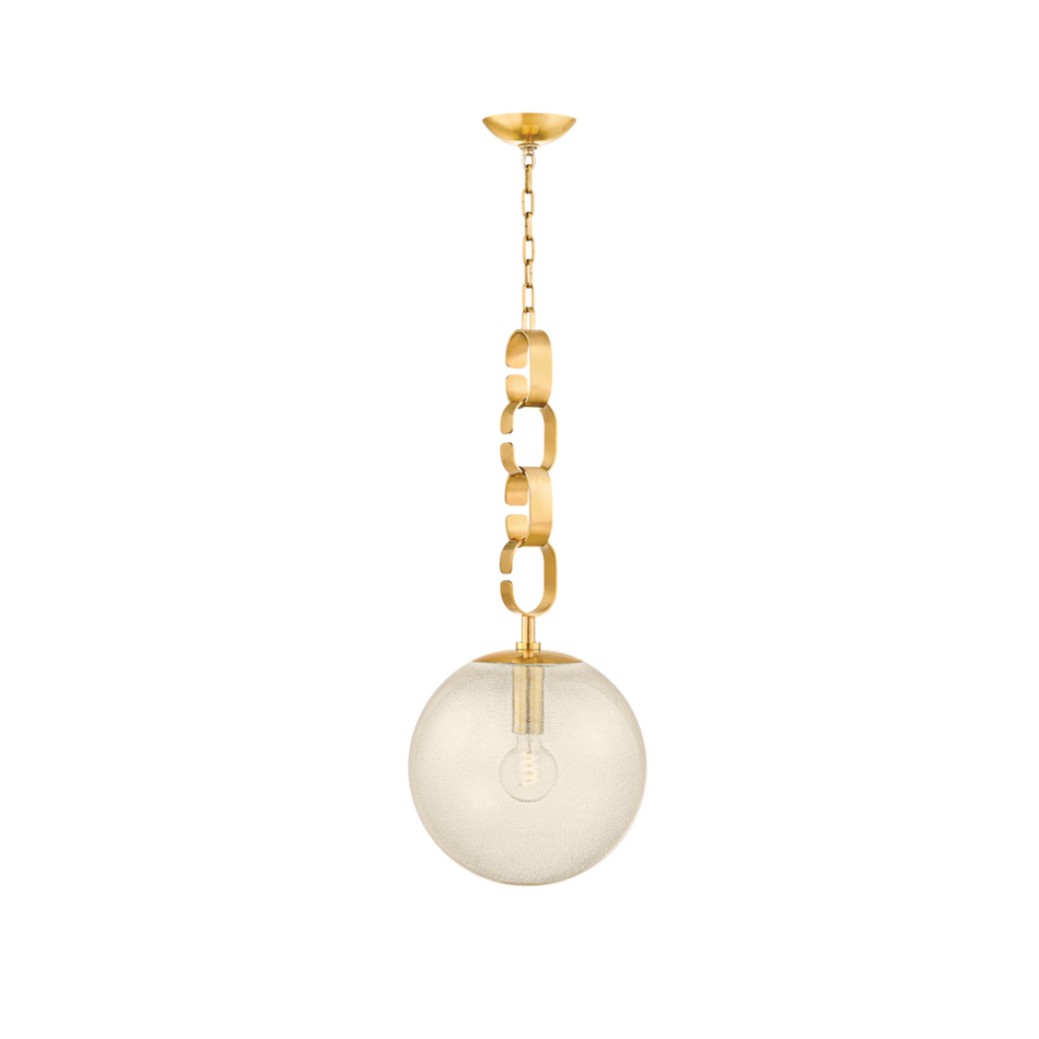 Contemporary Down Pendant from the Nessa Collection
