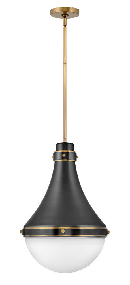 Traditional Down Pendant from the Oliver Collection