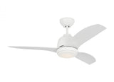 Modern Ceiling Fans With Light from the Avila Coastal 44 LED Collection