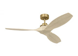 Collins Smart 52 Ceiling Fan with Natural Honey Blades