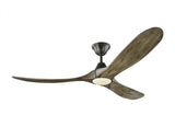 Modern Ceiling Fans With Light from the Maverick Collection