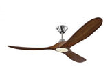 Modern Ceiling Fans With Light from the Maverick Collection