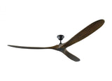 Modern Exterior Fan from the Maverick Collection