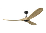 Maverick Smart 60 Ceiling Fan with Washed White Oak Blades