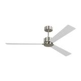 Modern Fan Down Rod from the Rozzen Smart 60 Collection