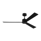 Modern Fan Down Rod from the Rozzen Smart 60 Collection
