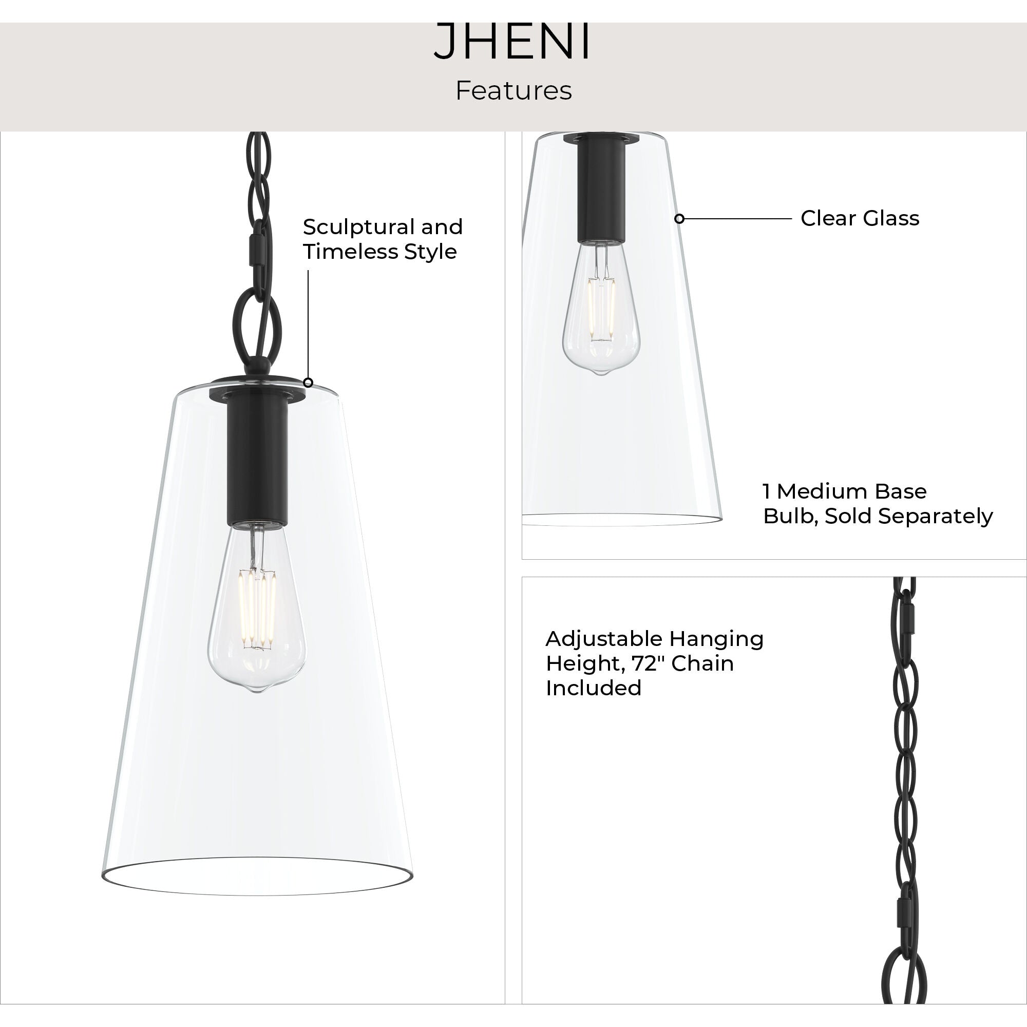 P500511-31m 1-L Pendant