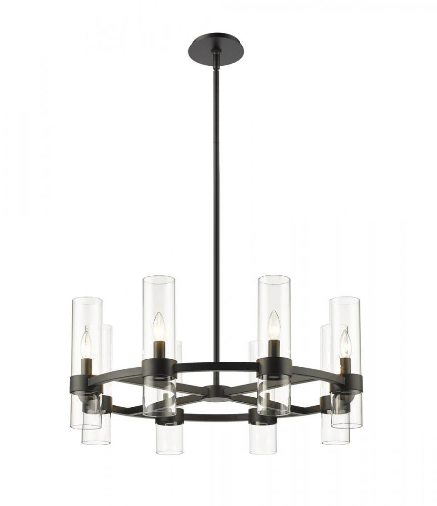 Traditional 10 Light Chandelier from the Datus Collection