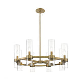 Traditional 10 Light Chandelier from the Datus Collection