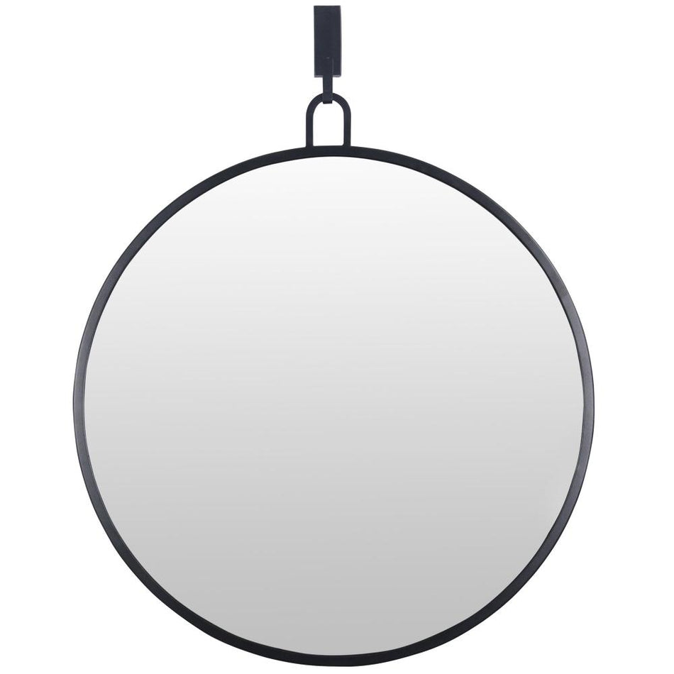 Stopwatch 30-in Round Accent Mirror
