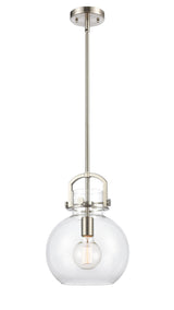 Restoration Down Mini Pendant from the Newton Sphere Collection