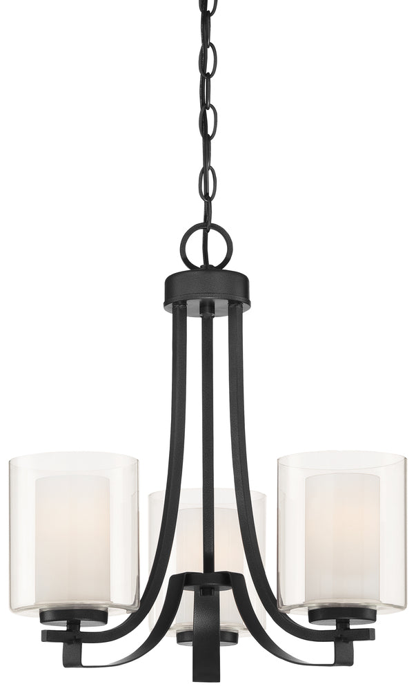 Transitional 9 Light Chandelier from the Parsons Studio Collection
