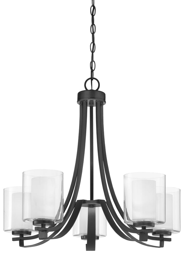 Transitional 9 Light Chandelier from the Parsons Studio Collection