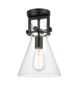 Restoration Flush Mount from the Newton Cone Collection