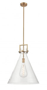 Restoration Down Pendant from the Newton Cone Collection