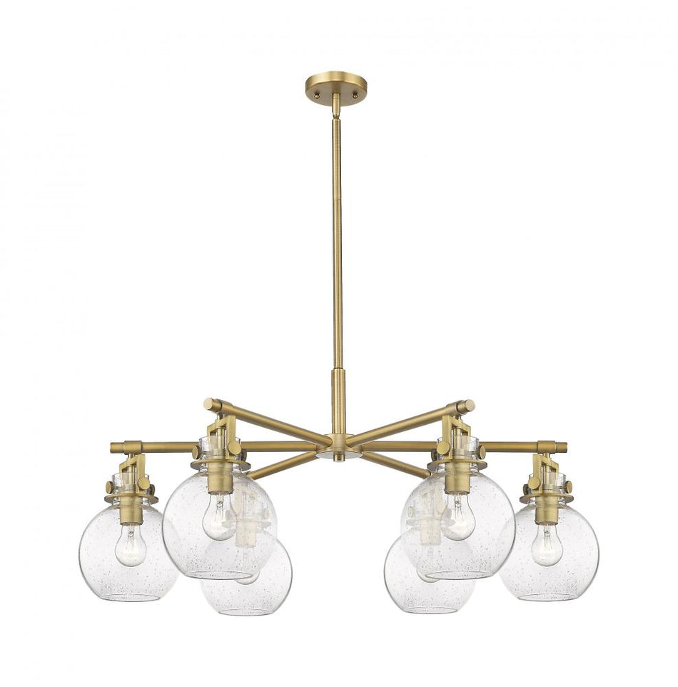 Transitional 5 Light Chandelier from the Newton Bell Collection