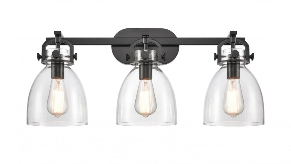 Transitional Vanity Light from the Newton Bell Collection
