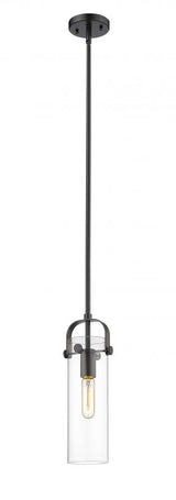Contemporary Down Pendant from the Pilaster II Cylinder Collection
