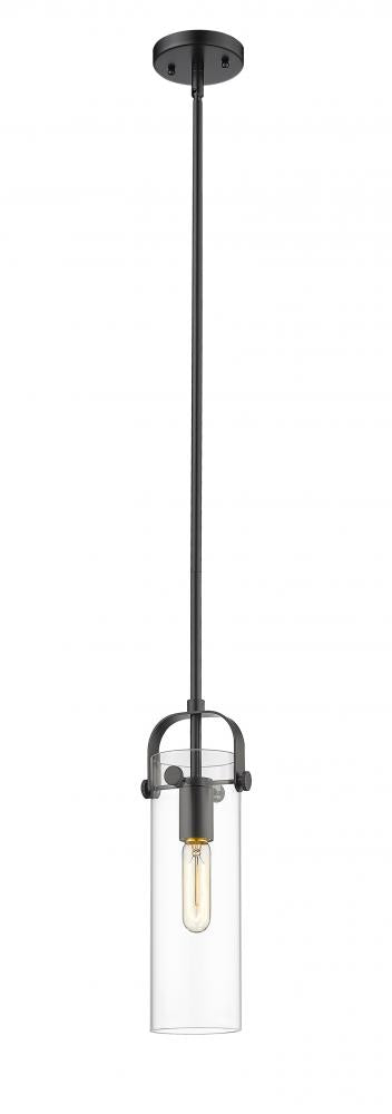 Contemporary Down Pendant from the Pilaster II Cylinder Collection