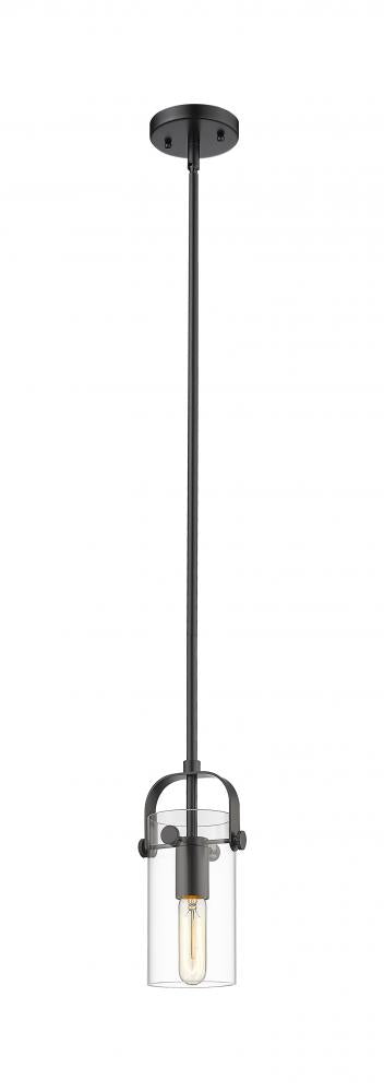 Contemporary Down Pendant from the Pilaster II Cylinder Collection