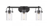 Contemporary Vanity Light from the Pilaster II Cylinder Collection