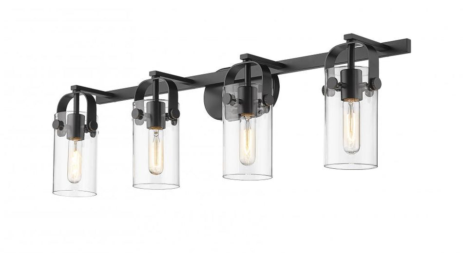 Contemporary Vanity Light from the Pilaster II Cylinder Collection