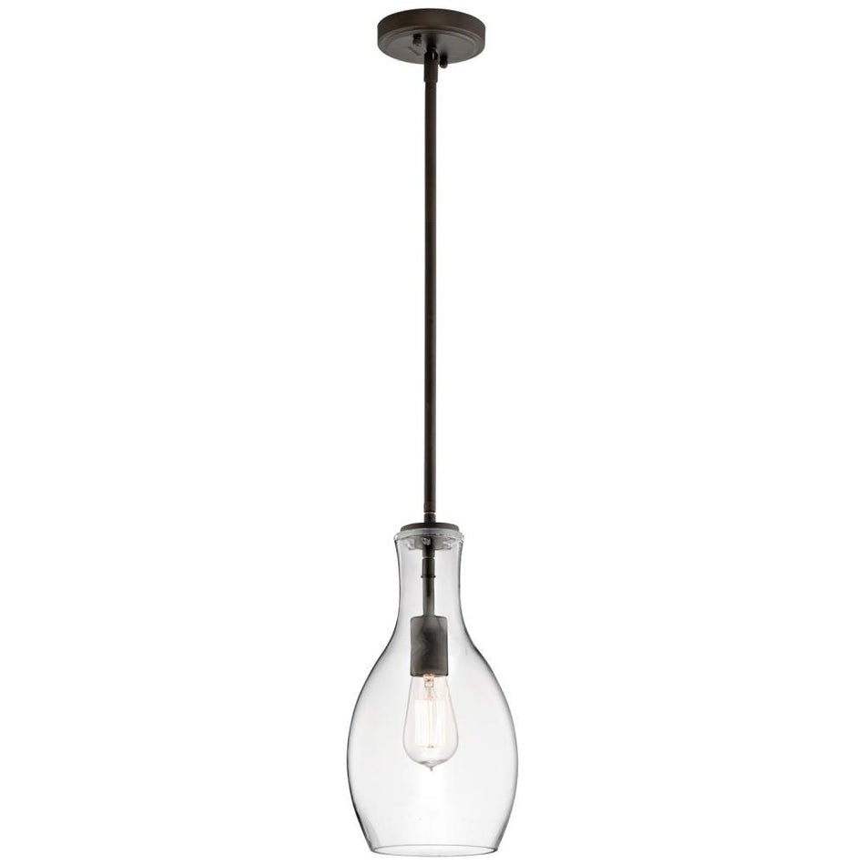Contemporary Down Pendant from the Everly Collection