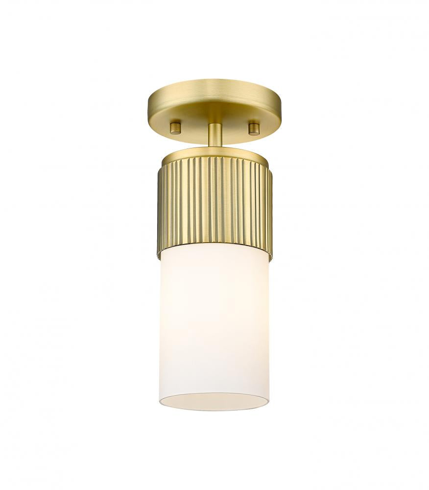 Transitional Flush Mount from the Bolivar Collection