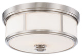 Transitional Drum Shade Flush Mount from the Harbour Point Collection
