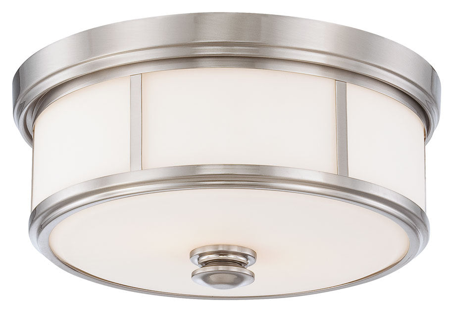 Transitional Drum Shade Flush Mount from the Harbour Point Collection
