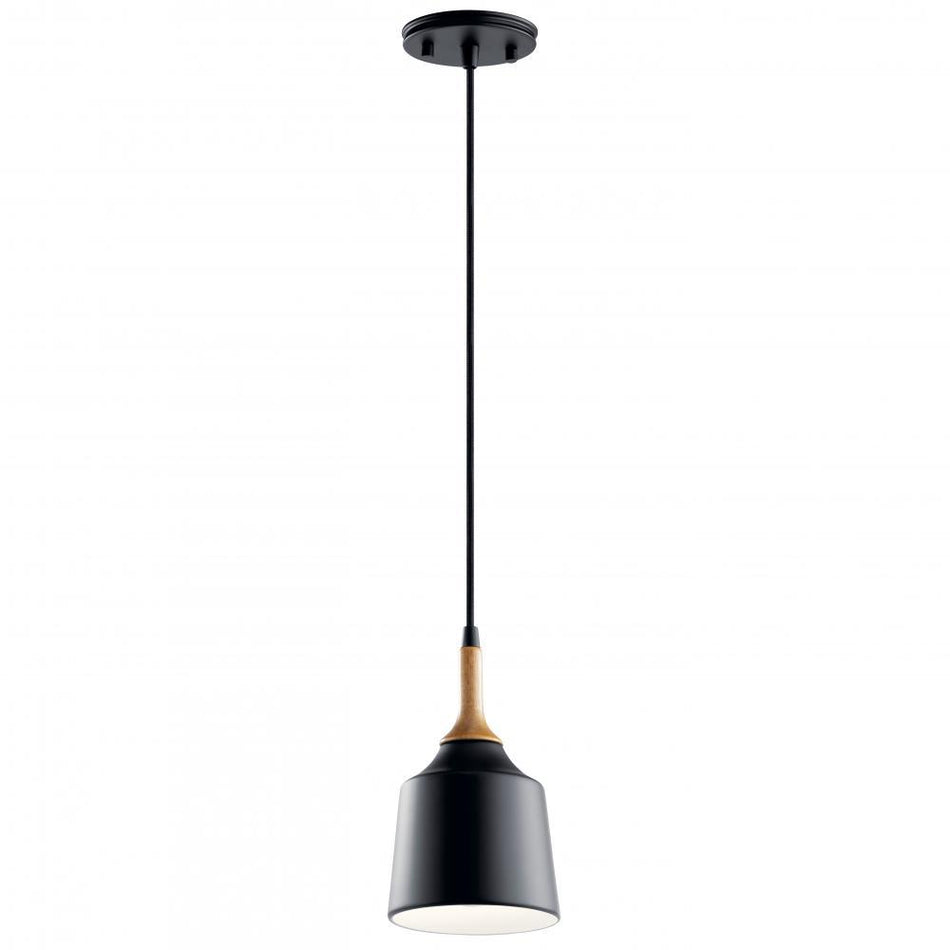 Contemporary Down Mini Pendant from the Danika Collection