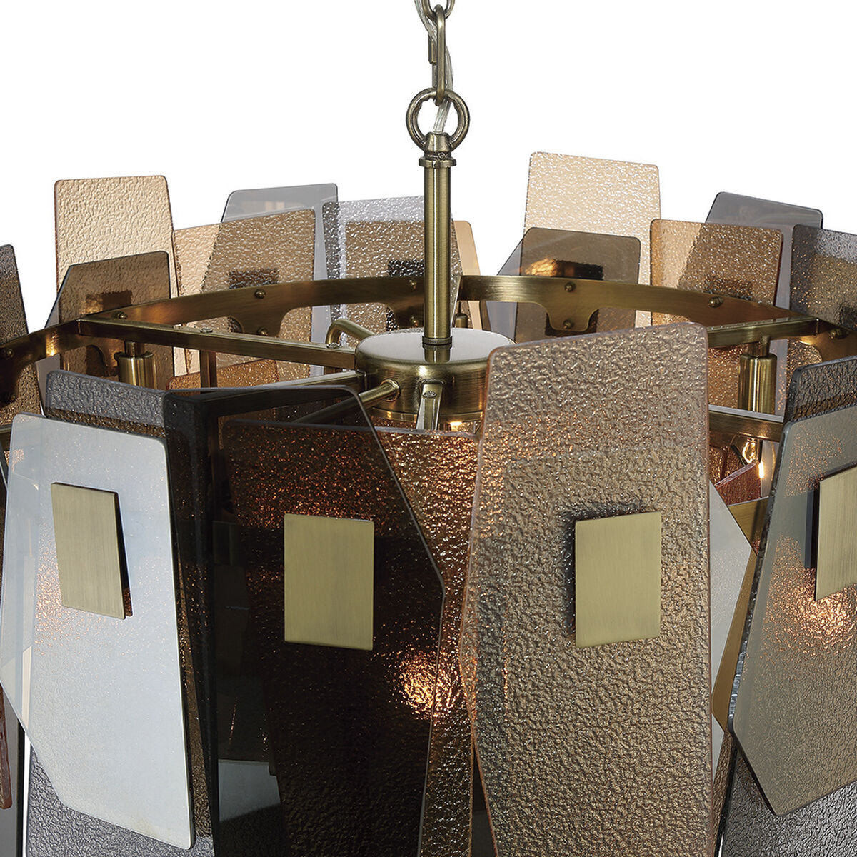 Eurofase Cocolina 10 Light Chandelier 43875-016 - detail view