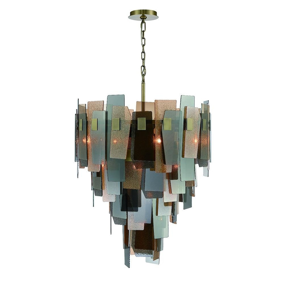 Contemporary 19 Light Chandelier from the Cocolina Collection
