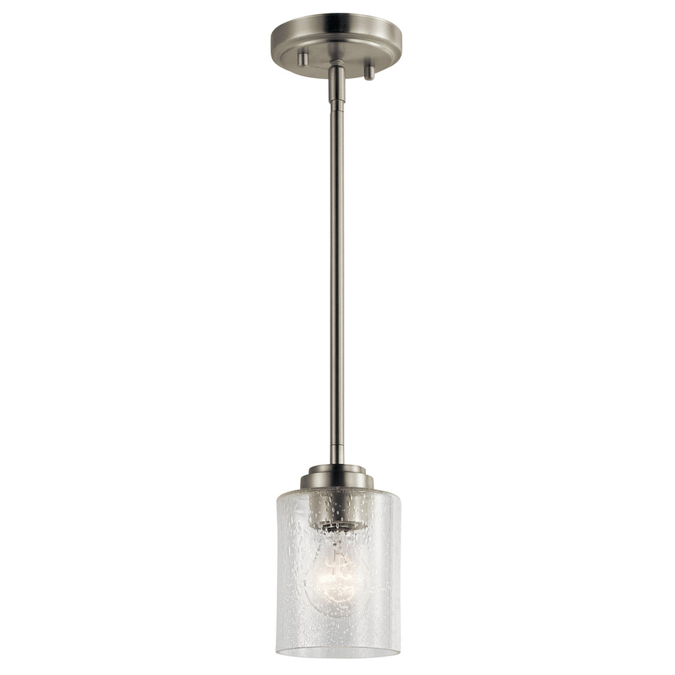 Industrial Down Mini Pendant from the Winslow Collection